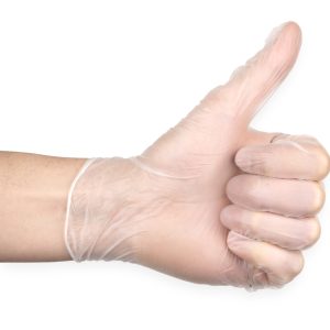 Gant vinyle non poudré2