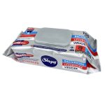 Lingettes nettoyantes et désinfectantes EN14476 – bactéricide, virucide, levuricide (paquet de 100)