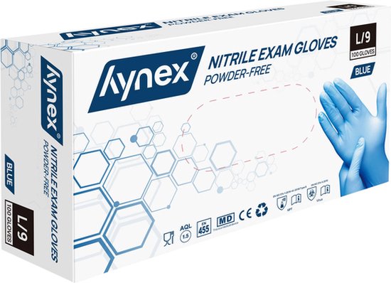 Nitrile bleu L Nitrile bleu L
