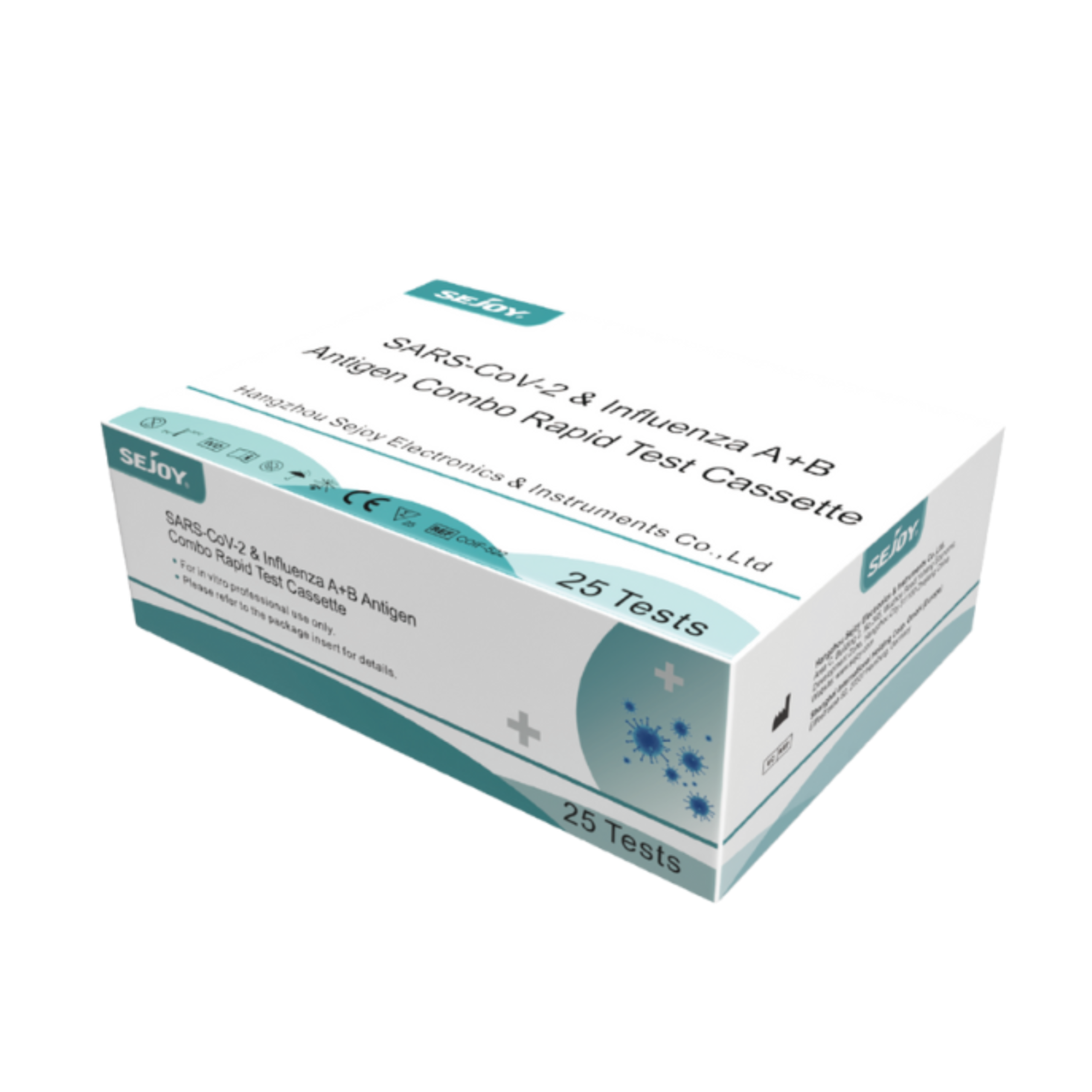 Test Ag Combo Grippe Covid 19 Sejoy X 25 (Prix par test) - DLU : 09/2028